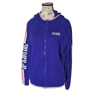 Victoria's Secret PINK Full-Zip Hoodie, Size Small
